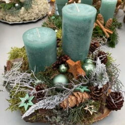 Waldmoos In Der Holzkiste, Ca. 25x13x7 Cm, 4er-Set -Die grüne Ecke 066110 Moose Anwendungsbeispiele 5 100796