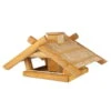 Vogelhaus Mit Strohdach Und Futterkamin 2 Vogelhaus Mit Strohdach Und Futterkamin -Die grüne Ecke 0910100238 vogelhaus fichte 40x65x55cm futterkamin 2761