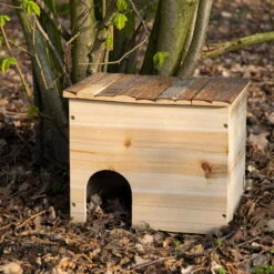 Igelschlafhaus, Natur, Holz -Die grüne Ecke 0910101370 Igelschlafhaus aus FSC 3 96554