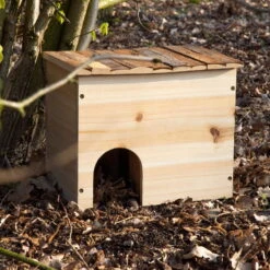 Igelschlafhaus, Natur, Holz -Die grüne Ecke 0910101370 Igelschlafhaus aus FSC 4 96557