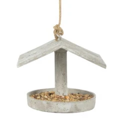 Futterhänger 'Aged Resin', Grau, Ca. 19 X 17 X 16 Cm -Die grüne Ecke 0910101472 Aged Resin Futterhaenger 2 105681