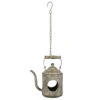 Futterstation 'Teekanne', Grau-braun, 20 X 13 X H25 Cm -Die grüne Ecke 0910101476 Futterstation Teekanne 106529