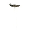 Vogeltränke Am Stab, Bronzeoptik, 25 X 24 X 8 Cm -Die grüne Ecke 0910170057 Vogeltraenke bronze am Stab 86288