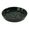 Vogeltränke Mit Keramik-Relief, Grün, Ca. Ø 28 X 5 Cm -Die grüne Ecke 0910170085 Vogeltraenke Keramik Relief 105683