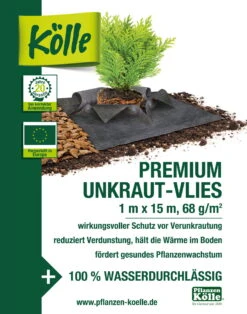 Kölle Premium Unkrautvlies 10 Kölle Premium Unkrautvlies -Die grüne Ecke 0910301205 Koelle Premium Unkrautvlies 1x15m schwarz 4 24753