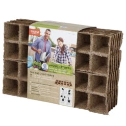 Bio-Anzuchttöpfe Quadratisch, Natur, Kokosfasern 5 Bio-Anzuchttöpfe Quadratisch, Natur, Kokosfasern -Die grüne Ecke 0910301378 H36071 1 96165