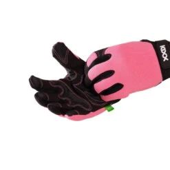 Kölle Arbeitshandschuh "Kira" Rosa/schwarz -Die grüne Ecke 0910703036 Koelle Arbeitshandschuh Kira Gr07 rosa schwarz 3 16818