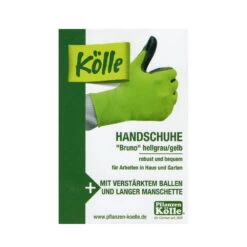 Kölle Arbeitshandschuhe "Bruno" Gr. 10, Hellgrau/gelb -Die grüne Ecke 0910703042 Koelle Arbeitshandschuh Bruno Gr10 hellgraugelb 4 16844
