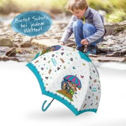 Regenschirm 'Der Kleine Maulwurf', Blau, Ø 65 Cm 6 Regenschirm 'Der Kleine Maulwurf', Blau, Ø 65 Cm -Die grüne Ecke 0910704579 Regenschirm Der kleine Maulwurf blau 65cm 2 119026