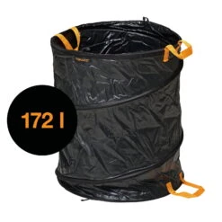 Fiskars Gartensack 'Solid PopUp', Orange, 172 Liter -Die grüne Ecke 0910801841 Solid PopUp Gartensack 1 104020