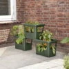 Stack & Grow, Grün, Volumen 15 Liter, Ca. 51 X 35 X 36 Cm -Die grüne Ecke 0910850525 Stack Grow leaf green2 107203