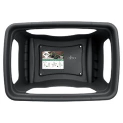 Stack & Grow, Schwarz, Volumen 15 Liter, Ca. 51 X 35 X 36 Cm -Die grüne Ecke 0910850526 Stack Grow living black 106840