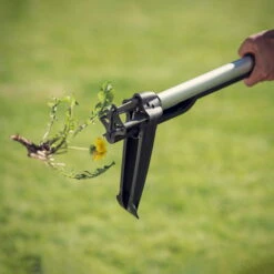 Fiskars SmartFit Teleskop-Unkraut-Stecher, Schwarz/orange, Länge 99-119 Cm -Die grüne Ecke 0920100958 SmartFit Teleskop Unkrautstecher 4 105484