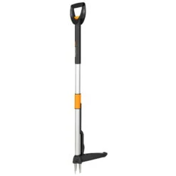 Fiskars SmartFit Teleskop-Unkraut-Stecher, Schwarz/orange, Länge 99-119 Cm -Die grüne Ecke 0920100958 SmartFit Teleskop Unkrautstecher 7 105486