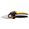Fiskars Schere 'Xseries PowerGear', Schwarz/orange -Die grüne Ecke 0920300703 Xseries PowerGear Bypass Gartenschere M 1 106793
