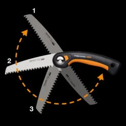 Klappsäge Plus™ SW68, Schwarz/orange, Ca. 27 X 3 X 12 Cm -Die grüne Ecke 0920300743 plus klappsaege sw68 5 118082