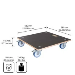 Multi Roller Maxi GRIP, 300 Kg Tragkraft, Holz, Ca. 58 X 58 X 15 Cm 13 Multi Roller Maxi GRIP, 300 Kg Tragkraft, Holz, Ca. 58 X 58 X 15 Cm -Die grüne Ecke 0920600405 multi roller maxi grip eckig 4 116647