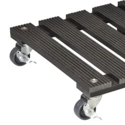 Wagner Multi Pflanzenroller Aus WPC, Anthrazit, Ca. 29x29 Cm -Die grüne Ecke 0920600432 MultiRoller WPC anthrazit 29x29cm 4AP TK80Kg zoom 117949