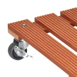 Wagner Multi Pflanzenroller Aus WPC, Terracotta, Ca. 29x29 Cm -Die grüne Ecke 0920600433 MultiRoller WPC terracotta 29x29cm zoom 117939