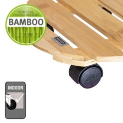 Multi Roller Bambus, 100 Kg Tragkraft, Ø 29 Cm -Die grüne Ecke 0920600474 multi roller bambus hell 5 116669