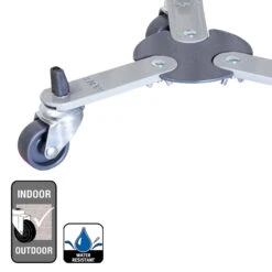Multi Roller Sun City, Tragkraft 75 Kg, Stahl, Ca. 6 X 26,5-37,5 Cm -Die grüne Ecke 0920600493 multi roller suncity small 5 116675