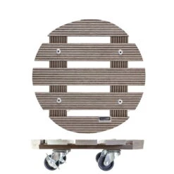 Multi Roller WPC, Tragkraft 100 Kg, Taupe, Ca. 7 X 29 X 29 Cm -Die grüne Ecke 0920600507 multi roller wpc taupe 6 116692