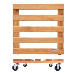 Multi Roller, Tragkraft 120 Kg, Hellbraun, Ca. 10 X 38 X 38 Cm -Die grüne Ecke 0920600514multi roller kiefer kastanie 6 116710