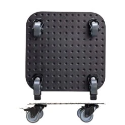 Pflanzenroller 'Alaska', Tragkraft 150 Kg, Anthrazit, Alu, 7 X 29 X 29 Cm -Die grüne Ecke 0920600517 pflanzenroller alaska 1 116727