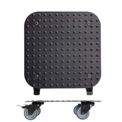 Pflanzenroller 'Alaska', Tragkraft 150 Kg, Anthrazit, Alu, 7 X 29 X 29 Cm -Die grüne Ecke 0920600517 pflanzenroller alaska 6 116722