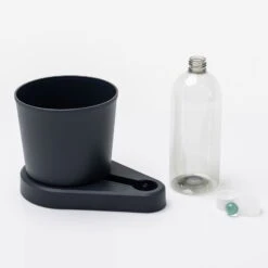 Kräuterheld, Anthrazit, PP/PET, 14 X 14 X 22 Cm -Die grüne Ecke 0930101631 Kraeuterheld anthrazit 116320