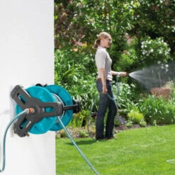 Wand-Schlauchtrommel Classic 50, Gardena, Schlauchlängen Bis 50 M -Die grüne Ecke 0930200375 Classic Wand Schlauchtrommel 50 2 61642