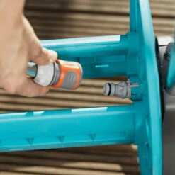 Schlauchwagen AquaRoll S, Gardena, Schlauchlängen Bis 15 M -Die grüne Ecke 0930200441 Schlauchwagen Aqua Roll S Set kpl mit 20m Schlauch und Systemteilen 7 61594