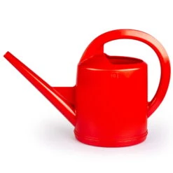 Stöckli Gießkanne, Rot, Mit Brausekopf, Kunststoff -Die grüne Ecke 0930401298 Gartengiesskanne 10l mit Brause rot3 74270