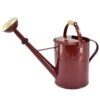 Zinkgießkanne Mit Holzgriff Und Messingbrause, Weinrot -Die grüne Ecke 0930401362 0930401364 Koelle Zinkgiesskanne mit Holzgriff Messingbrause weinrot 84492