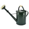 Zinkgießkanne Mit Holzgriff Und Messingbrause, Grün -Die grüne Ecke 0930401366 0930401367 Koelle Zinkgiesskanne mit Holzgriff Messingbrause gruen 84490