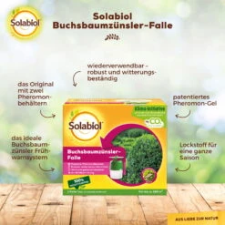 Solabiol Buchsbaumzünsler-Falle, Ausreichend Für Bis Zu 180 M² -Die grüne Ecke 0950200723 Buchsbaumzuensler Falle fuer bis zu 180qm Flaeche 2 107231