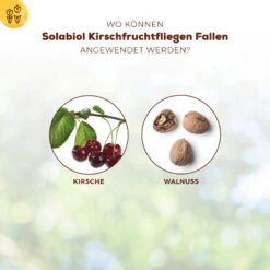 Solabiol Kirschfruchtfliegenfalle, 5er-Pack 7 Solabiol Kirschfruchtfliegenfalle, 5er-Pack -Die grüne Ecke 0950200760 Solabiol Kirschfruchtfliegenfalle 5Stueck 3 107240