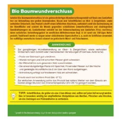 Solabiol Bio-Baumwundverschluss, 1 Kg -Die grüne Ecke 0950200801 Solabiol Bio Baumwundverschluss 1Kg 1 110515