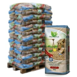 ProNatur Spielplatz- Und Wegebelag, 1950 L Gesamt, 39 Sack á 50 L, Palettenware Ohne Zusätzliche Versandkosten