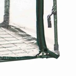 Tomaten-Gewächshaus, 100 X 50 X 150 Cm, Grün, PVC-Folie, Gitterboden -Die grüne Ecke 0980200176 Tomaten Gewaechshaus gruen 100x50x150cm2 65604