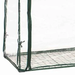 Tomaten-Gewächshaus, 100 X 50 X 150 Cm, Grün, PVC-Folie, Gitterboden -Die grüne Ecke 0980200176 Tomaten Gewaechshaus gruen 100x50x150cm3 65603