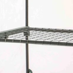 Gewächshaus Grün, Drei Etagen, Stahlrohr / Kunststoff, 126 X 70 X 50 Cm -Die grüne Ecke 0980200177 Gewaechshaus gruen 3 Etagen 126x70x50cm 2 61918