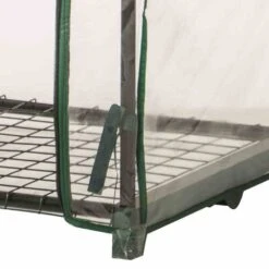 Gewächshaus Grün, Drei Etagen, Stahlrohr / Kunststoff, 126 X 70 X 50 Cm -Die grüne Ecke 0980200177 gewaechshaus gruen 3 etagen 126x70x50cm 3 52163