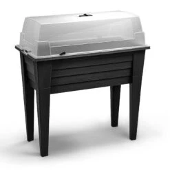 Hochbeet Mit Abnehmbaren Beinen & Deckel, Anthrazit, Ca. 78 X 40 X H 83 Cm 5 Hochbeet Mit Abnehmbaren Beinen & Deckel, Anthrazit, Ca. 78 X 40 X H 83 Cm -Die grüne Ecke 0980250195 Hochbeet mit abnehmbaren Beinen Haube anthrazit 1 121812