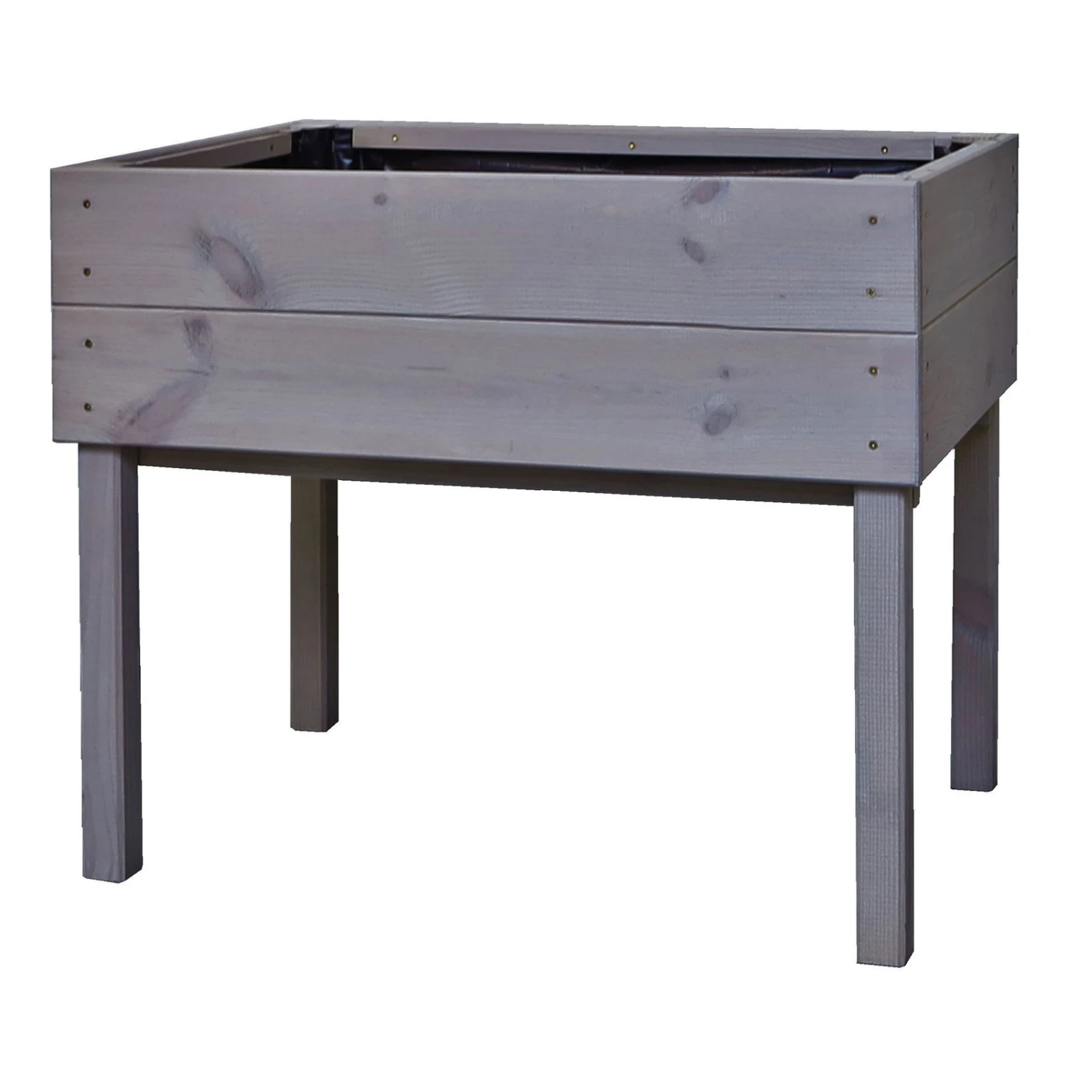 Kinderhochbeet 'Fiete', Grau, Kiefer, 75 X 50 X 60 Cm 3 Kinderhochbeet 'Fiete', Grau, Kiefer, 75 X 50 X 60 Cm