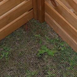 Hochbeetgitter, Stahl Verzinkt, 13 X 101,5 X 19 Cm -Die grüne Ecke 0980250200 Hochbeetgitter verzinkt 4 126012