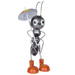 Kölle Gartenfigur Ameise Mit Schirm S, 27 X 9 X 11cm