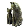 Rottenecker Bronze-Katze Mit Baby, 22 X 13,5 X 11 Cm -Die grüne Ecke 0980306262 Katze mit Baby H22xB13xT11cm1 75594
