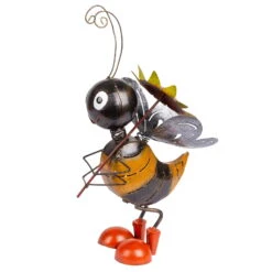 Biene Mit Sonnenblume, Metall, 36 X 22 X 23 Cm -Die grüne Ecke 0980306335 Koelle Biene mit Sonnenblume 3 85626