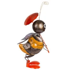 Biene Mit Regenschirm, Metall, 71 X 35 X 43 Cm -Die grüne Ecke 0980306336 Koelle Biene mit Regenschirm 1 85631